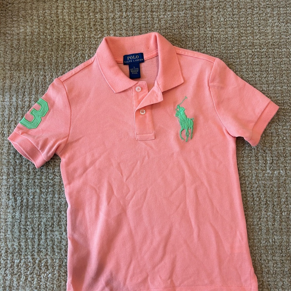 Polo by Ralph Lauren Kids Pink Polo Shirt